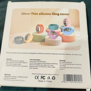 Ultra-Thin Silicone Ring Covers - Assorted Pastel Colors